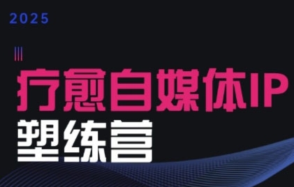 2025治愈自媒体IP训练营，专为疗愈领域从业者打造-云网创